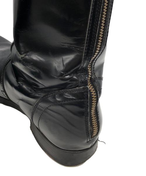 JIL SANDER（ジルサンダー）JIL SANDER (ジルサンダー) バックジップブーツ ブラック サイズ:42の古着・服飾アイテム