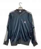 adidasアディダス）の古着「トラックジャケット」｜ブラック