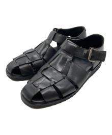 PARABOOT（パラブーツ）の古着「PACIFIC グルカサンダル」｜ブラック