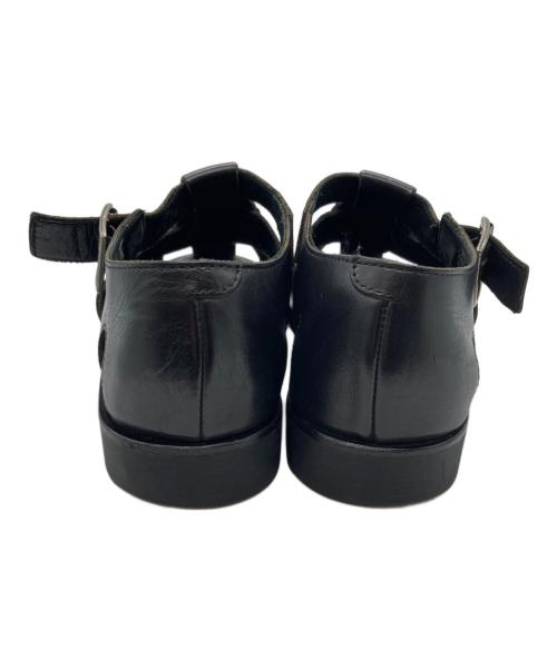 PARABOOT（パラブーツ）PARABOOT (パラブーツ) PACIFIC グルカサンダル ブラック サイズ:41の古着・服飾アイテム