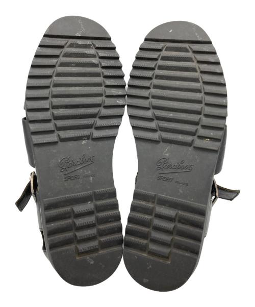 PARABOOT（パラブーツ）PARABOOT (パラブーツ) PACIFIC グルカサンダル ブラック サイズ:41の古着・服飾アイテム