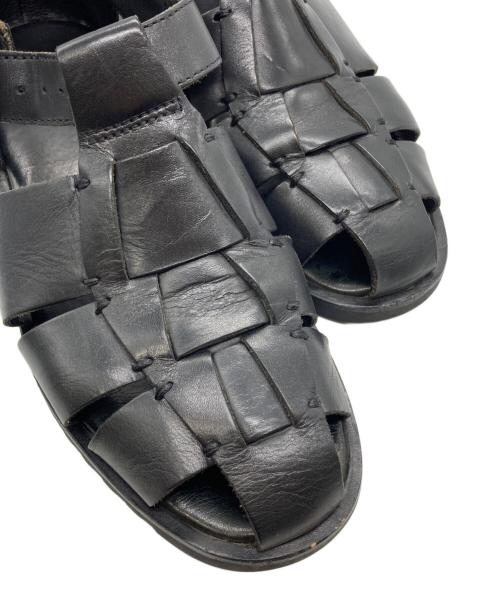 PARABOOT（パラブーツ）PARABOOT (パラブーツ) PACIFIC グルカサンダル ブラック サイズ:41の古着・服飾アイテム