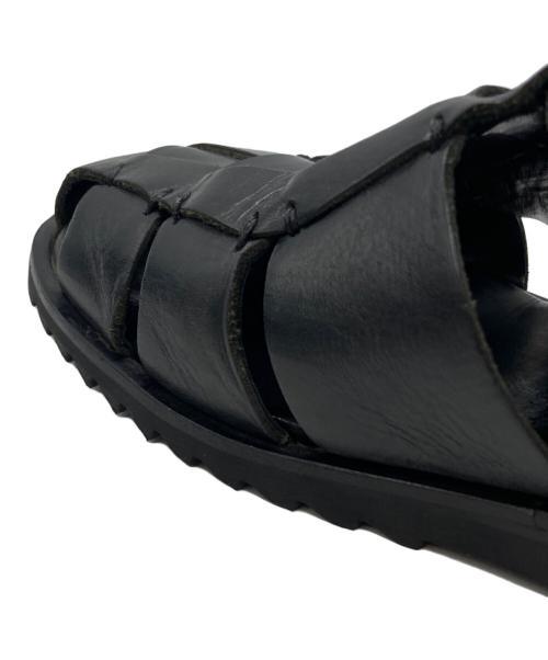 PARABOOT（パラブーツ）PARABOOT (パラブーツ) PACIFIC グルカサンダル ブラック サイズ:41の古着・服飾アイテム