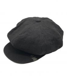 beauty:beast（ビューティービースト）の古着「リネンキャスケット」｜ブラック