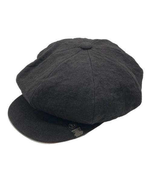 beauty:beast（ビューティービースト）beauty:beast (ビューティービースト) リネンキャスケット ブラック サイズ:下記参照 未使用品の古着・服飾アイテム