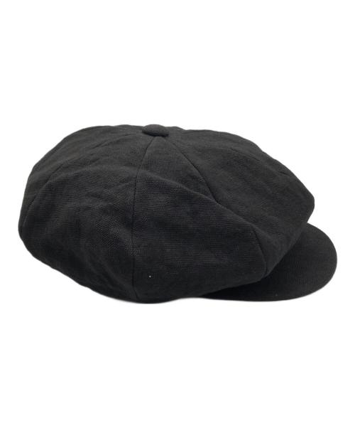 beauty:beast（ビューティービースト）beauty:beast (ビューティービースト) リネンキャスケット ブラック サイズ:下記参照 未使用品の古着・服飾アイテム