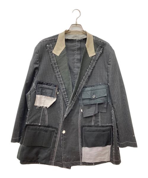 bodysong.（ボディソング）bodysong. (ボディソング) CUSTOM MADE BASTED JK/SERGE グレー サイズ:下記参照の古着・服飾アイテム