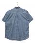 stussy (ステューシー) 半袖チェックシャツ ネイビー サイズ:L：8000円