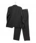 EMPORIO ARMANI (エンポリオ アルマーニ) サマーウールセットアップスーツ ブラック サイズ:52：14000円