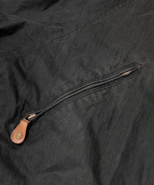 Timberland（ティンバーランド）Timberland (ティンバーランド) 襟レザーハンティングジャケット ブラック サイズ:XLの古着・服飾アイテム