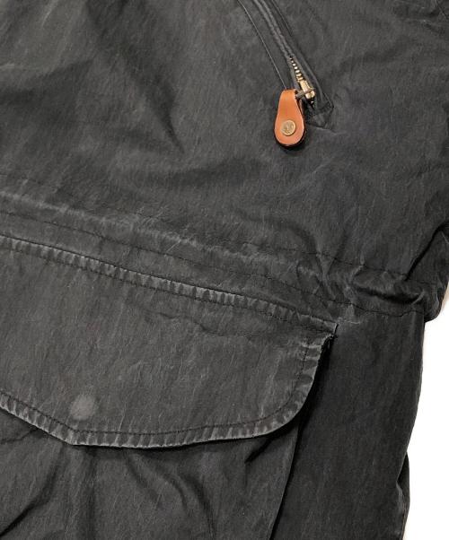 Timberland（ティンバーランド）Timberland (ティンバーランド) 襟レザーハンティングジャケット ブラック サイズ:XLの古着・服飾アイテム