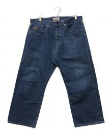 A BATHING APE（ア ベイシング エイプ）の古着「マイロ刺繍デニムパンツ」｜インディゴ