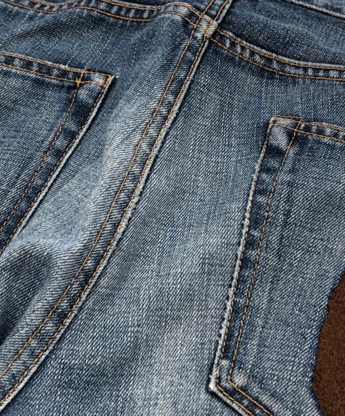 A BATHING APE（ア ベイシング エイプ）A BATHING APE (ア ベイシング エイプ) デニムパンツ インディゴ サイズ:Lの古着・服飾アイテム