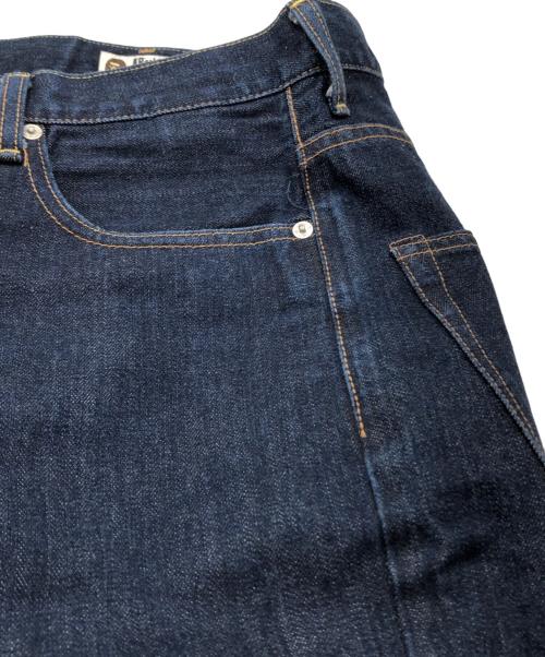 A BATHING APE（ア ベイシング エイプ）A BATHING APE (ア ベイシング エイプ) ハーフデニムパンツ インディゴ サイズ:Lの古着・服飾アイテム