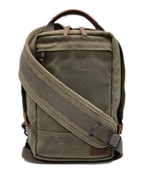 Nut Sac（ナットサック）Nut Sac (ナットサック) ワックスキャンバスバッグ グリーン サイズ:下記参照の古着・服飾アイテム