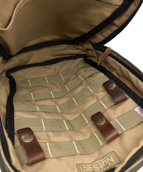 Nut Sac（ナットサック）Nut Sac (ナットサック) ワックスキャンバスバッグ グリーン サイズ:下記参照の古着・服飾アイテム