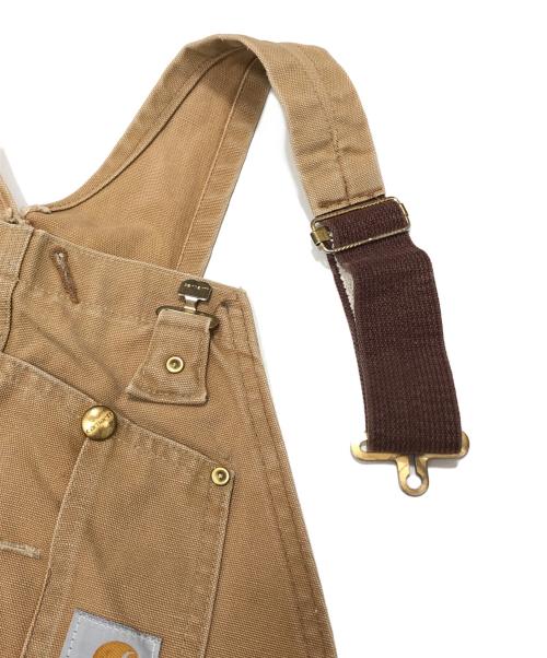 CarHartt（カーハート）CarHartt (カーハート) ダブルニーオーバーオール ベージュ サイズ:下記参照の古着・服飾アイテム