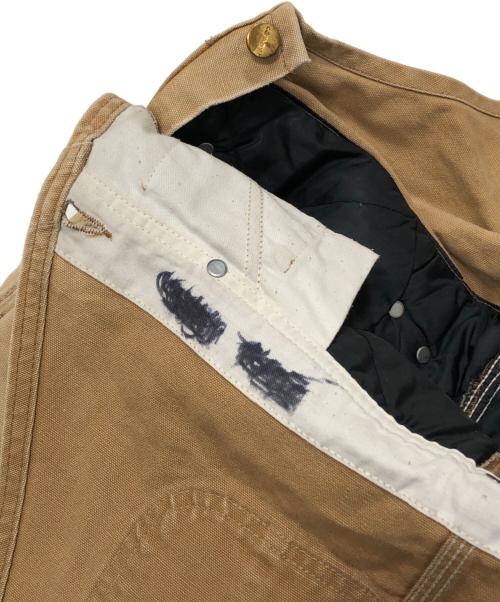 CarHartt（カーハート）CarHartt (カーハート) ダブルニーオーバーオール ベージュ サイズ:下記参照の古着・服飾アイテム