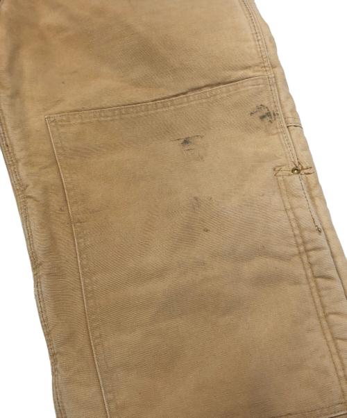 CarHartt（カーハート）CarHartt (カーハート) ダブルニーオーバーオール ベージュ サイズ:下記参照の古着・服飾アイテム