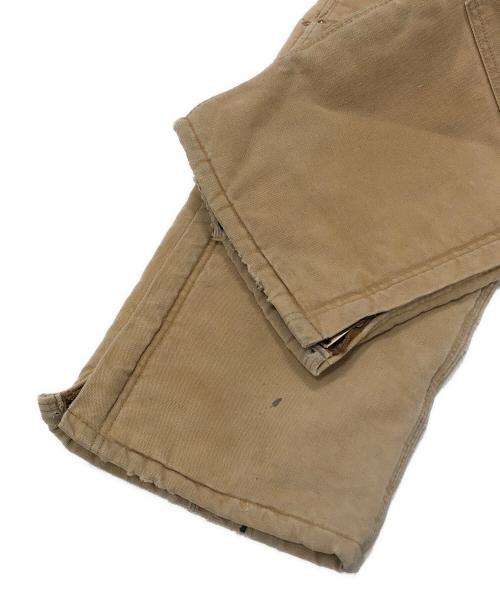 CarHartt（カーハート）CarHartt (カーハート) ダブルニーオーバーオール ベージュ サイズ:下記参照の古着・服飾アイテム
