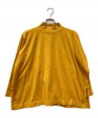 45Rフォーティファイブ・アール）の古着「天竺のヨックネックビッグスリットTシャツ」｜イエロー
