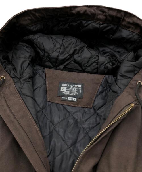 CarHartt（カーハート）CarHartt (カーハート) J130-M アクティブジャケット ブラウン サイズ:XLの古着・服飾アイテム