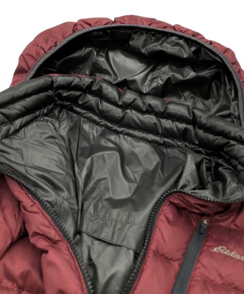 Eddie Bauer（エディーバウアー）Eddie Bauer (エディーバウアー) power goose down jacket レッド サイズ:Mの古着・服飾アイテム