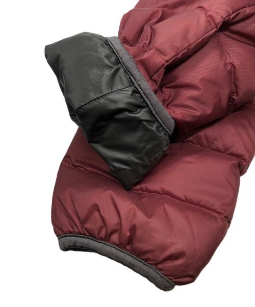 Eddie Bauer（エディーバウアー）Eddie Bauer (エディーバウアー) power goose down jacket レッド サイズ:Mの古着・服飾アイテム