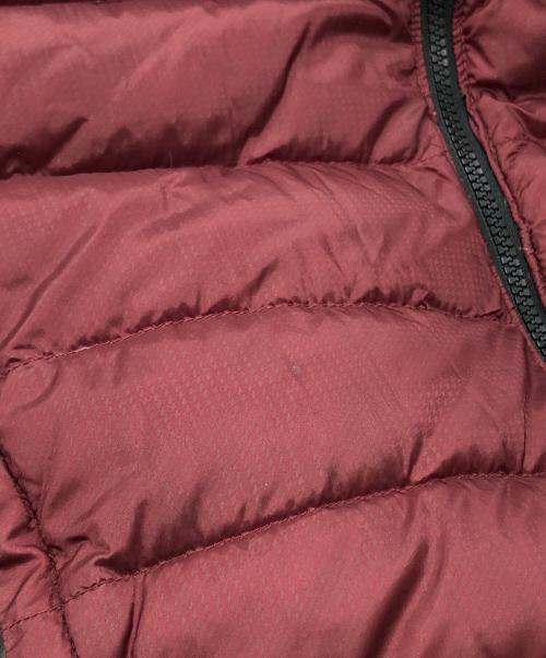Eddie Bauer（エディーバウアー）Eddie Bauer (エディーバウアー) power goose down jacket レッド サイズ:Mの古着・服飾アイテム