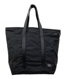 PORTER（ポーター）の古着「TENSIONトートバッグ」｜ブラック