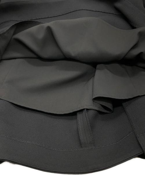 CELFORD（セルフォード）CELFORD (セルフォード) HANAE MORI (ハナエモリ) ファードッキングフィット＆フレアドレス ブラック サイズ:38の古着・服飾アイテム