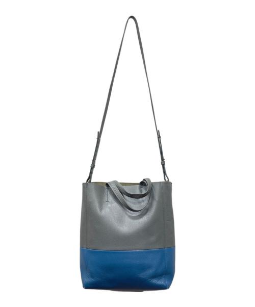 CELINE（セリーヌ）CELINE (セリーヌ) カバスモールトートバッグ グレー サイズ:下記参照の古着・服飾アイテム