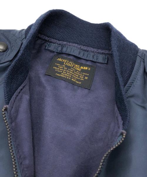 AVIREX（アヴィレックス）AVIREX (アヴィレックス) L-2Aフライトジャケット ネイビー サイズ:38の古着・服飾アイテム