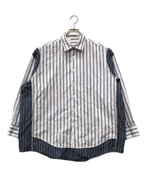 N.HOOLYWOOD（エヌ ハリウッド）N.HOOLYWOOD (エヌ ハリウッド) L/S SHIRT スカイブルー サイズ:36の古着・服飾アイテム