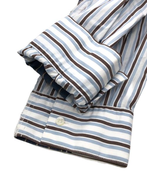 N.HOOLYWOOD（エヌ ハリウッド）N.HOOLYWOOD (エヌ ハリウッド) L/S SHIRT スカイブルー サイズ:36の古着・服飾アイテム