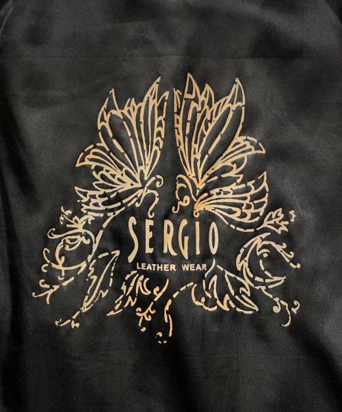 Haruf（ハルフ）Haruf (ハルフ) ラムレザーレザージャケット ブラック サイズ:36の古着・服飾アイテム