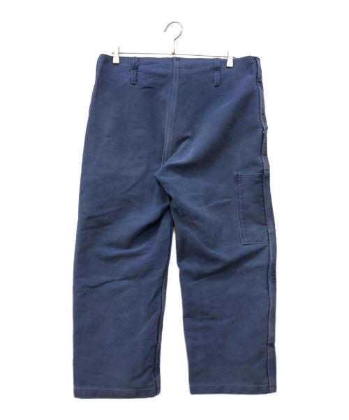 古着（フルギ）古着 (フルギ) モールスキンパンツ ネイビー サイズ:50の古着・服飾アイテム