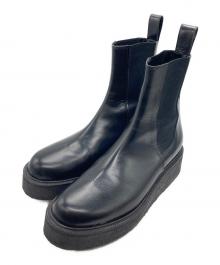 SueUNDERCOVER（スーアンダーカバー）の古着「サイドゴアブーツ」｜ブラック