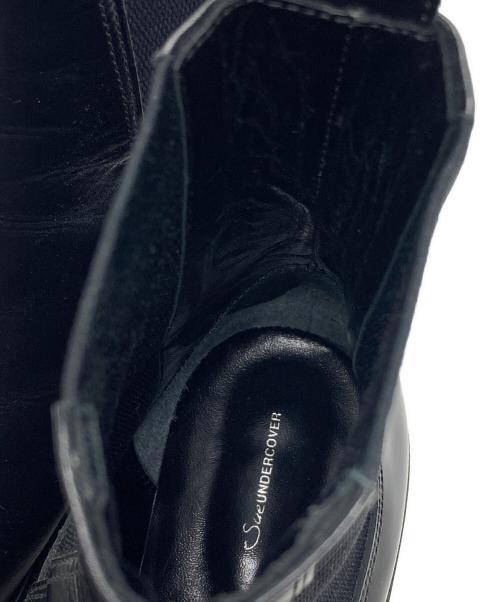 SueUNDERCOVER（スーアンダーカバー）SueUNDERCOVER (スーアンダーカバー) サイドゴアブーツ ブラック サイズ:XSの古着・服飾アイテム