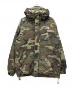 THE NORTH FACE×FUTURAザ ノース フェイス×フューチュラ）の古着「マカルダウンジャケット」｜オリーブ