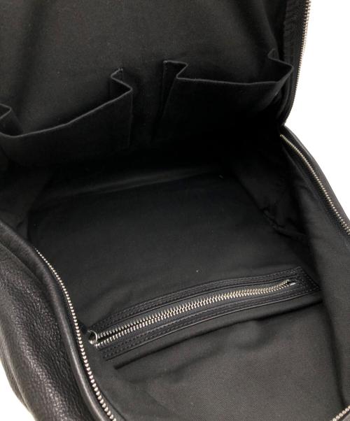 GAVAZZENI（ガヴァッツェーニ）GAVAZZENI (ガヴァッツェーニ) レザーリュック ブラック サイズ:下記参照の古着・服飾アイテム