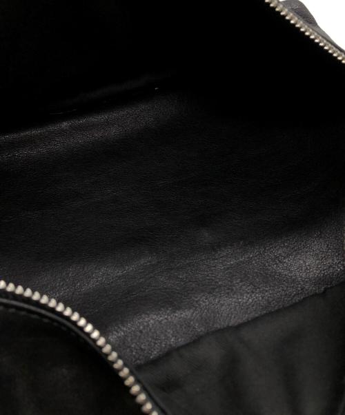 GAVAZZENI（ガヴァッツェーニ）GAVAZZENI (ガヴァッツェーニ) レザーリュック ブラック サイズ:下記参照の古着・服飾アイテム