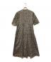 'S Max Mara (エスマックスマーラ) 総柄ブラウスワンピース ブラウン サイズ:38：12000円