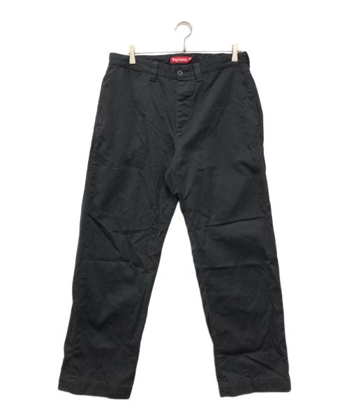 SUPREME（シュプリーム）Supreme (シュプリーム) Doughboy Chino Pant ブラック サイズ:32の古着・服飾アイテム