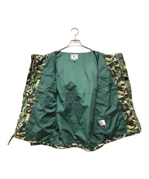 A BATHING APE（ア ベイシング エイプ）A BATHING APE (ア ベイシング エイプ) stussy (ステューシー) Survival Snow JKT グリーン サイズ:Mの古着・服飾アイテム