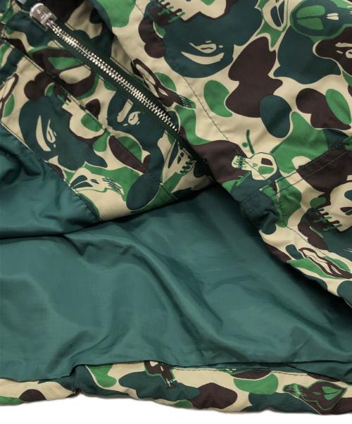 A BATHING APE（ア ベイシング エイプ）A BATHING APE (ア ベイシング エイプ) stussy (ステューシー) Survival Snow JKT グリーン サイズ:Mの古着・服飾アイテム