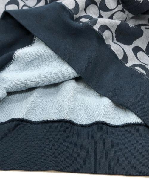 A BATHING APE（ア ベイシング エイプ）A BATHING APE (ア ベイシング エイプ) COACH (コーチ) シグネチャープルオーバーパーカー ネイビー サイズ:Lの古着・服飾アイテム