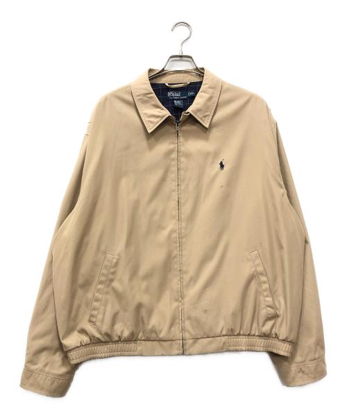 POLO RALPH LAUREN（ポロ・ラルフローレン）POLO RALPH LAUREN (ポロ・ラルフローレン) スイングトップ ベージュ サイズ:XXLの古着・服飾アイテム