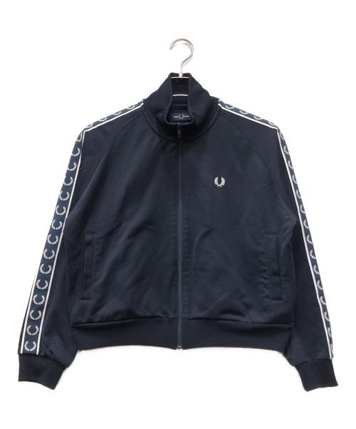 FRED PERRY（フレッドペリー）FRED PERRY (フレッドペリー) ショートトラックジャケット ネイビー サイズ:36の古着・服飾アイテム