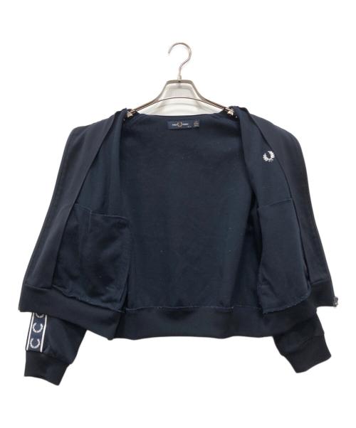 FRED PERRY（フレッドペリー）FRED PERRY (フレッドペリー) ショートトラックジャケット ネイビー サイズ:36の古着・服飾アイテム